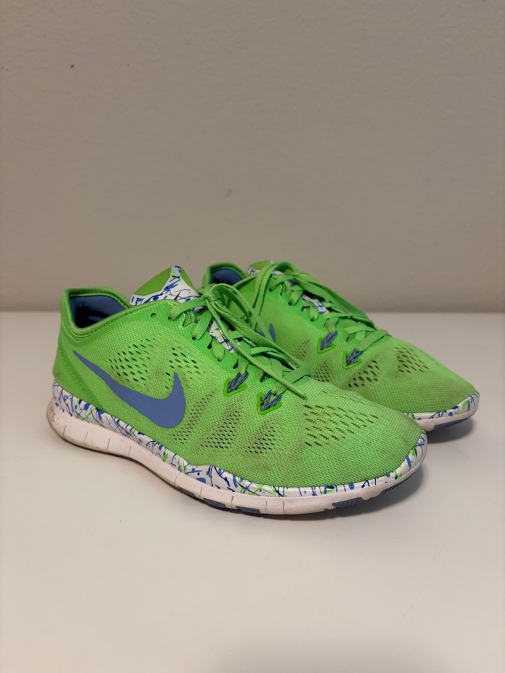 Nike Women's Free 5.0 TR Fit Green 704695-301 Training Shoes Women's Size 6.5